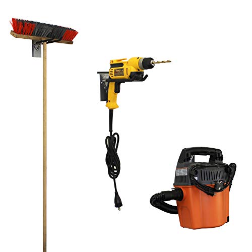 Proslat 13010 Double 8-Inch Locking Hooks Designed For Proslat Pvc Slatwall, 3-Pack #TOP3