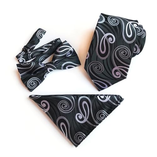 Corbata formal para hombre de 8 cm color negro