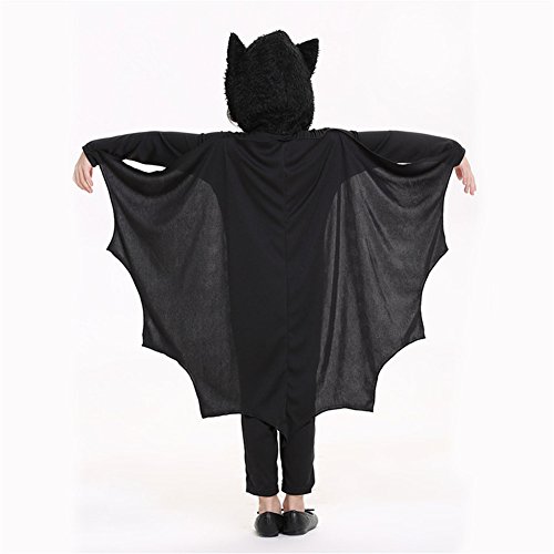 Disfraz completo Unisex para niños Bat Kids talla S miniatura 3