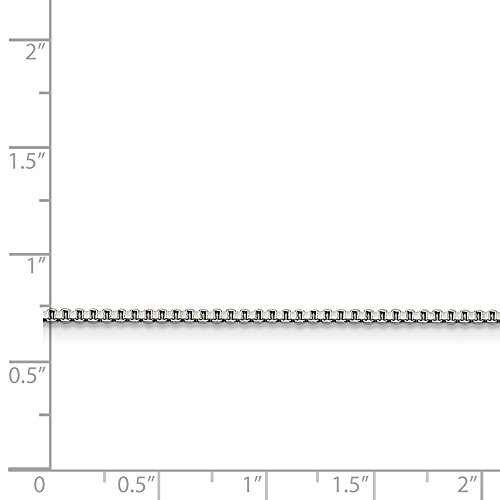 Stainless Steel 1.5mm 20in Box Chain; 20 inch; Lobster (Fancy) Clasp3