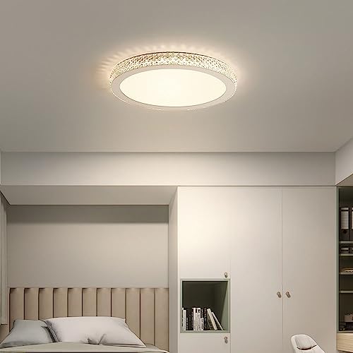 Plafonnier LED dimmable 60cm avec télécommande pour salon et cuisine - 3