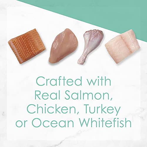 Purina Fancy Feast Tender Ocean Whitefish, Turkey, Chicken and Salmon Feasts Wet Kitten Food Variety Pack - (Pack of 24) 3 oz. Boxes