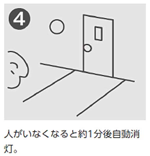 Amazon | パナソニック LED 玄関灯 ポーチライト 縦型 明るさセンサー