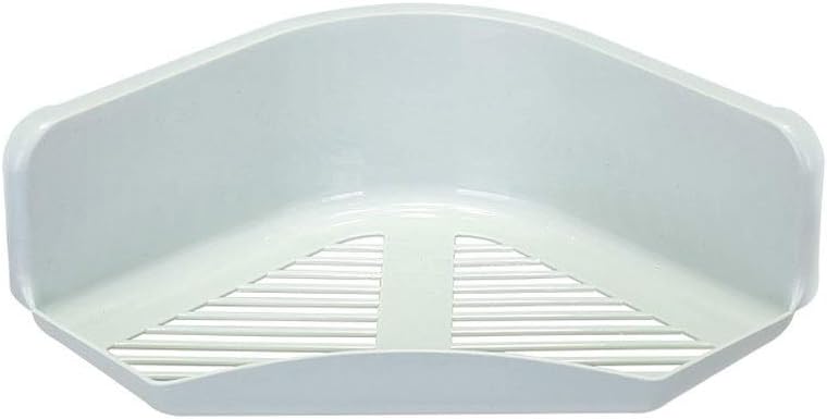 Shelf─ Wall MountedAngle Frame Bathroom Basket Kitchen Storage Organizer - No Drilling(Blue)