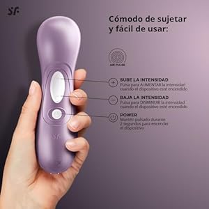 Satisfyer Pro 2 Vibrador Consolador | Estimulación Clitorial Silenciosa y Potente | Regalo de Juguete Sexual para Mujer | Juguete Sexual Erótico Extremo | Vibrador de Ondas de Presión con Vibraciones