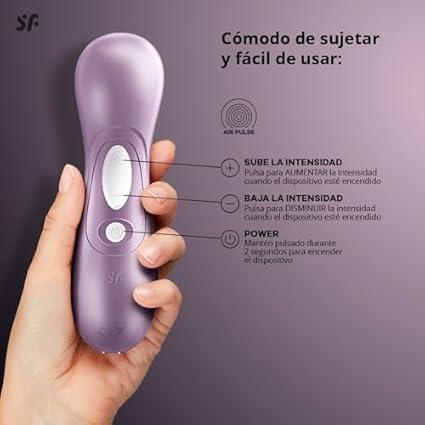 Satisfyer Pro 2 Vibrador Consolador | Estimulación Clitorial Silenciosa y Potente | Regalo de Juguete Sexual para Mujer | Juguete Sexual Erótico Extremo | Vibrador de Ondas de Presión con Vibraciones
