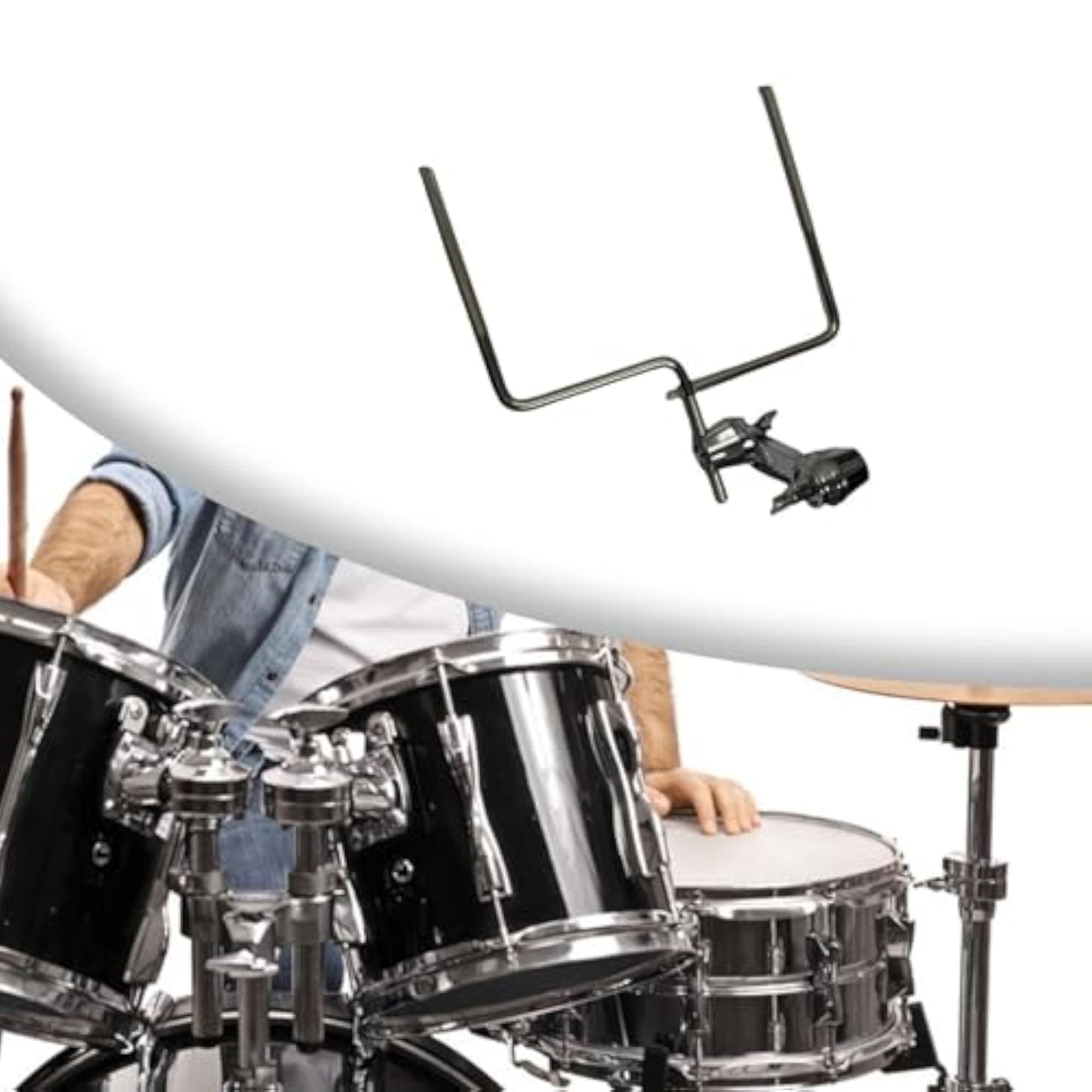 Mini Drum Extension Clamp Holder for Percussion Instruments