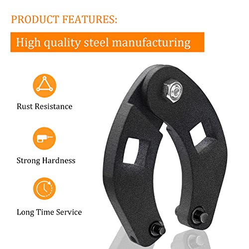 Ivarkey 7463 Adjustable Gland Nut Wrench With 1/4" And 7/32" Diameter Pin Holes For 1" To 3-3/4" Gland Nuts For Smaller Gland Nuts On Construction #TOP3