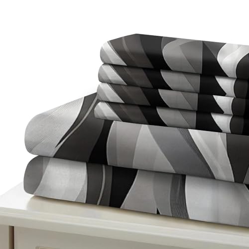 Linge de Lit Abstrait Effet 3D pour Chambre d'Ado Moderne - 7