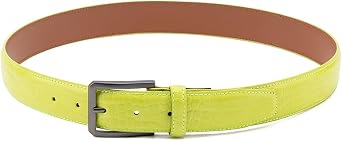 Fabio Valenti Belts for Men Handmade Genuine Leather Men's Casual Belt
