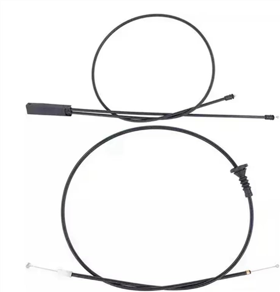 Hood Handle Compatible With Mini For R55 R56 R57 2007 2008 2009 2010 2011 2012 2013 51232751378 51237148865 Car Hood Release Cable Set