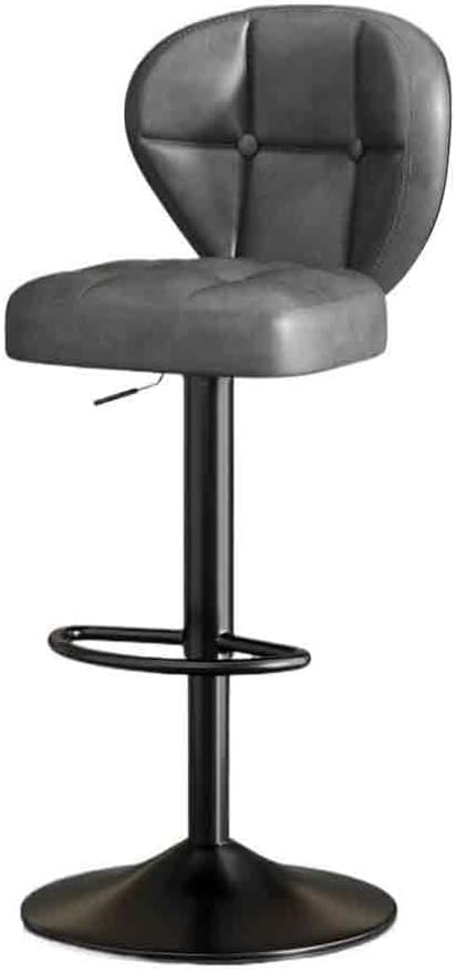 Chaises avant XJBTBA couleur gris pour sublimer vos repas autour de l'îlot central