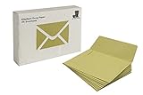 Mr. Ellie Pooh A2"Earth Friendly" ENVELOPES Pack of 25, Light Green (700-609132739743)