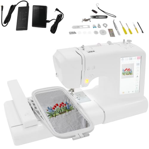Computerized Embroidery Sewing Machine 7" Screen 162Design…