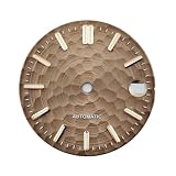 Hyuwdai 1 x NH35-Zifferblatt, NH-Serie 35/36, Herrenuhr-Zifferblatt, geeignet für NH35-Uhrwerk-Uhrenzubehör, 12, Without logo