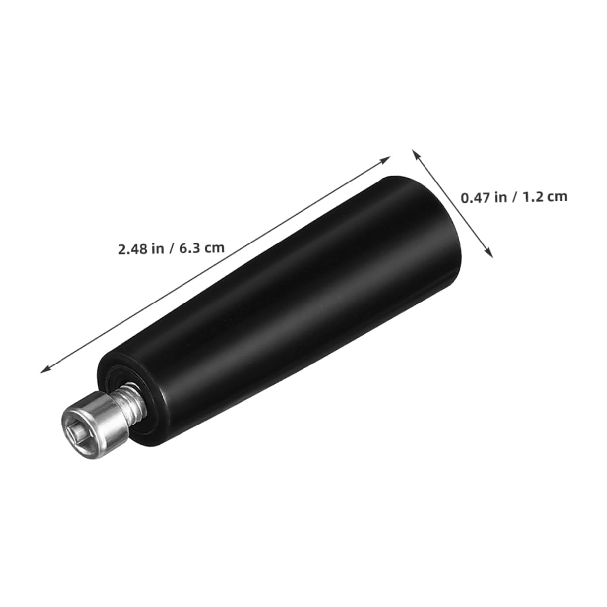 Alipis 2pcs Popcorn Machine Lid Handle Replacement Knob Accessory for Smooth Installation Compatible with Various Commercial Popcorn Makers