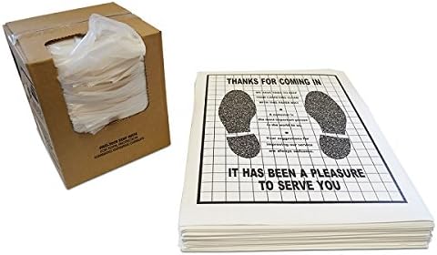 Detail King Paper Floor Mat & Plastic Seat Cover Value Kit