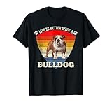 Bonito diseño de cachorro de bulldog inglés, ideal para dueños de Bulldog. Perfecto para cumpleaños, día del padre y día de la madre.