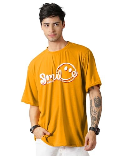 Image of LEOTUDE Men's Cotton Regular Fit T-Shirt