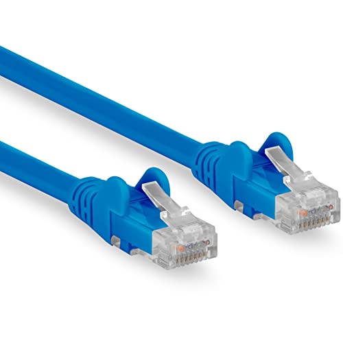 Cable de Red Cat6 Rocstor 3m Azul RJ-45 miniatura 1