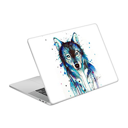 Autocollant vinyle loup de glace pour MacBook Pro 16 A2141 skin Pixie Cold