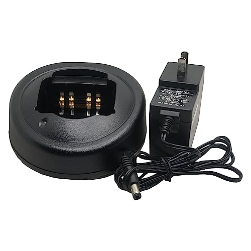HNN9008 HNN9013 Charger Compatible for Motorola GP328 GP388 HT750 HT1250 MTX950 PRO5350 PTX760 EX500 GL2000 WPLN4107 JMNN4023 JMNN4024