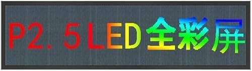LoiYtrd Stores, Coffee Shops, Bars, LED Car Matrix Panes Programmable LED Display Boards Information LED Scrolling Signs(67cm*19cm)