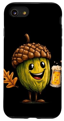 ���킢���ǂ񂮂�I�[�N�̖؂̃R�X�`���[�� �r�[���ƏH�̗��l�� �X�}�z�P�[�X iPhone SE (2020) / 7 / 8 �p