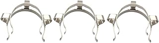 ADAMAS-BETA 3 Pieces 14mm Metal Joint Clips #14 Lab Keck Clips Stainless Steel Keck Clamp Laboratory Clamp