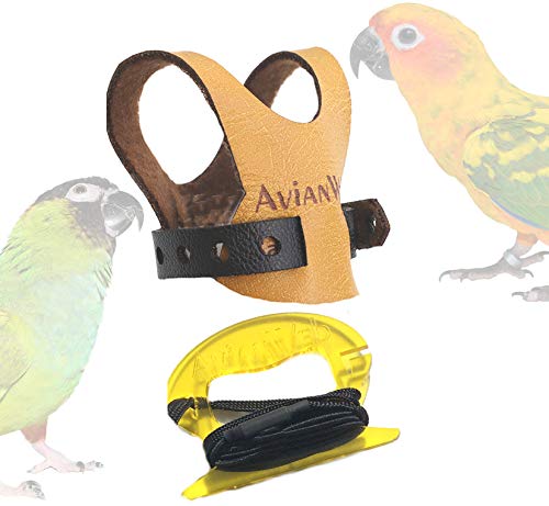 EZ Conure Harness (Distressed Tan, Generic)