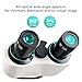 Binocular Microscope, Compound Microscope, Binocular Compound Microscope-with Electronic Eyepiece/Display, Adjustable Rotating Professional Microscope(20000)