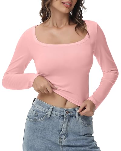 GGOV Doux T-Shirt Femme en coton biologique extensible au style épuré