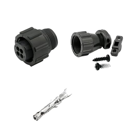 FTOMIKA Cars Connectors 1/5/20Sets 4P/9P/14/16Pin Auto Plug Socket Connector(4P Female,5 Sets)