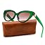 Green Frame + Gradient Red Brown Lens