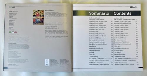 Lambretta 125 A-b histoire modèles documents livre technique