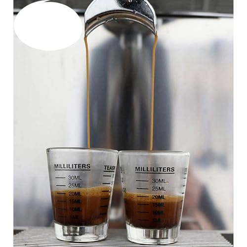Verre lourd doseur de 30 ml pour éviter les erreurs de mesure