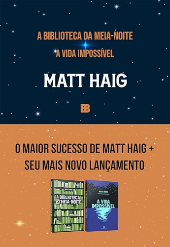 Kit A biblioteca da meia-noite + Vida impossível