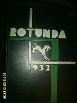 Hardcover 1932 Rotunda Southern Methodist University...dallas Yearbook Book