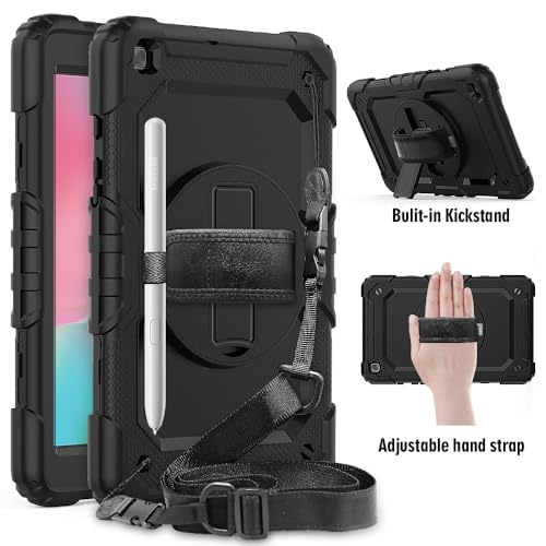 Funda para Samsung Galaxy Tab A 8 2019 SM-T290 con asa y correa resistente 5