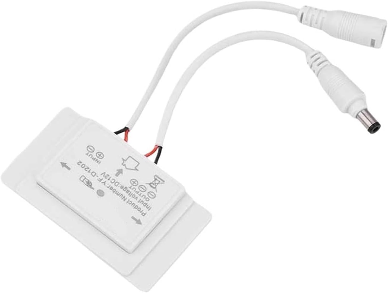 Hidden LED makeup mirror light touch switch DC12V bathroom mirror single button single color two color touch dimmer switch(USB DC male connector single color)