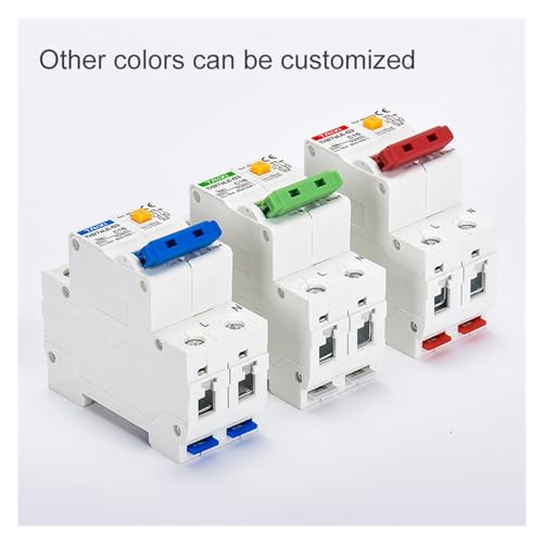 Disjoncteur AC220V 110V protection fuites interrupteur alimentation 2P 40A - 7