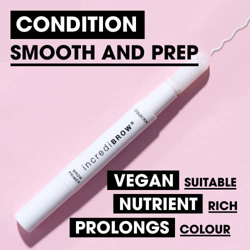 Collection Cosmetics IncrediBrow Brow Primer, Enriched with Vitamin B5 and E, Clear - Image 6
