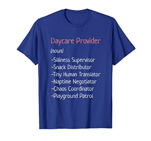 Childcare Provider T Shirt - Funny Definition