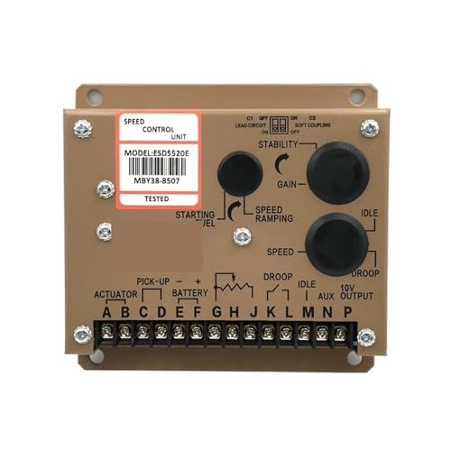 Régulateur de vitesse ESD5520E boîtier de commande haut de gamme pour groupe électrogène