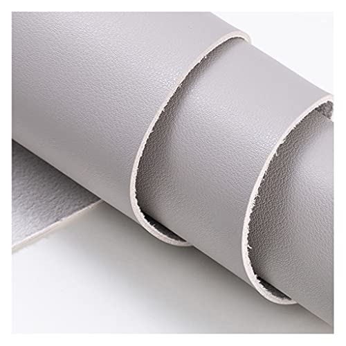 Similicuir vinyle tissu gris clair 1.38x3m pour rénovation de canapé et décoration intérieure