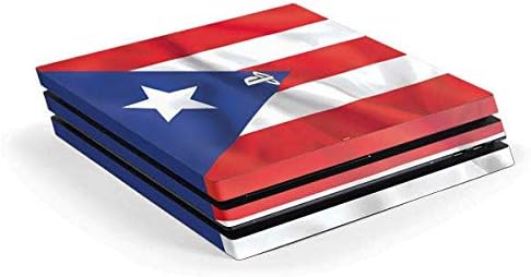 Skinit Decal Gaming Skin Compatible with PS4 Pro Console - Originally Designed Puerto Rico Flag Design
