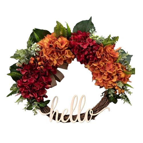 Couronnes d'automne pour porte d'entrée qui subliment votre décoration de Thanksgiving
