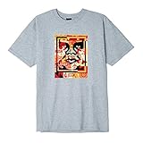  Obey T-Shirt 3 Face Collage Größe: M Farbe: Heather Grey