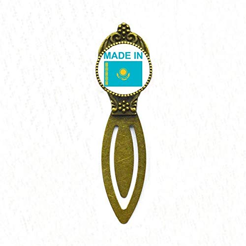 Marque-page rétro Kazakhstan Country Love, objet d'artisanat d'art pour l'édition