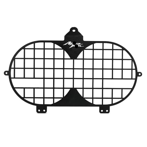 Grille de phare moto XRV 750 anti-impact | Garde de protection acier